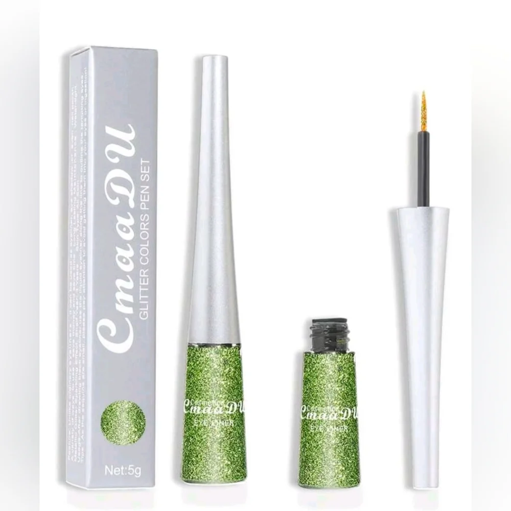 New Sparkling Lime Green Liquid Eyeliner